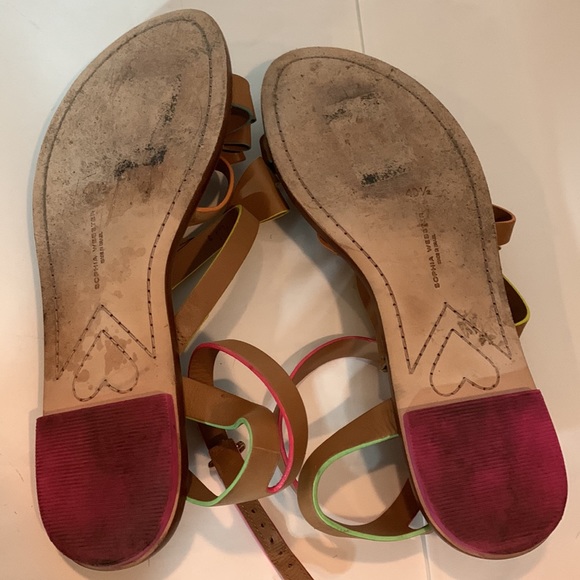 SOPHIA WEBSTER - SAMARA FLAT BOW-DETAIL SANDAL - Picture 4 of 5